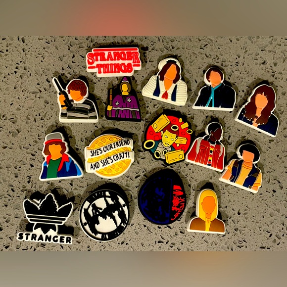 Jibbitz Other - 15pcs Stranger Things Jibbitz for Crocs